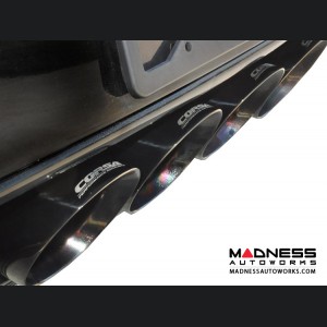 Chevrolet Corvette Exhaust System - Corsa Performance - C7 - Valve Back - 2.75" - Black Tips